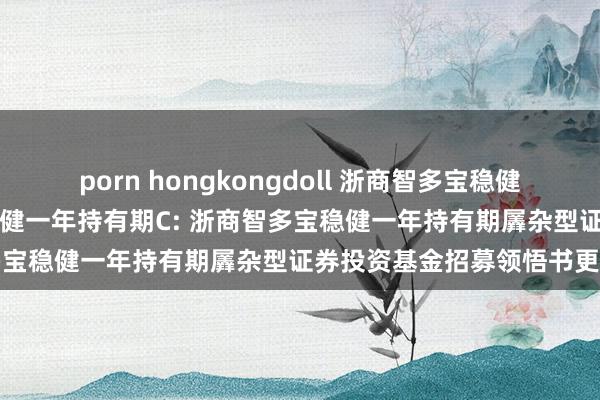 porn hongkongdoll 浙商智多宝稳健一年持有期A,浙商智多宝稳健一年持有期C: 浙商智多宝稳健一年持有期羼杂型证券投资基金招募领悟书更新